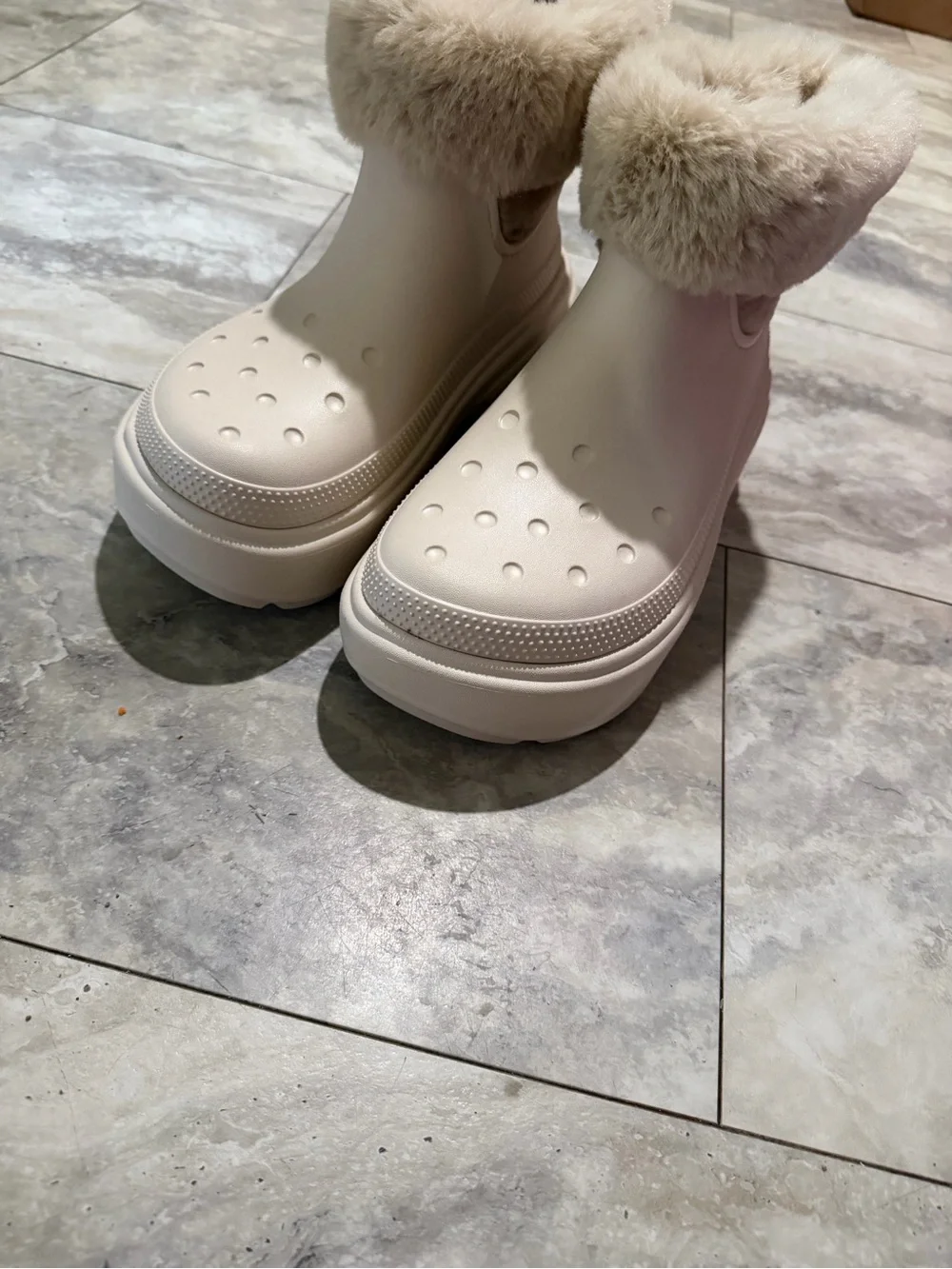 NWT Croc boots.